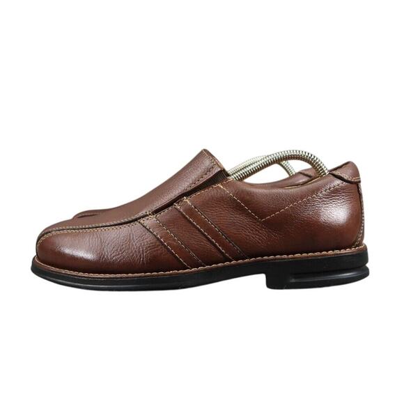 Sandro Moscoloni Shoes Mens 9 Slip On Classic Bike Toe Leather Comfort Flexible main image 14